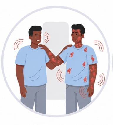 Contact humain - transmission MPOX